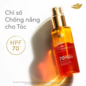Serum Bảo Vệ Tóc Trước Tia UV Dove Ferulic+ Repair & Glow 77ML