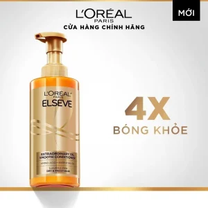Dầu Xả L'Oreal Dưỡng Tóc Suôn Mượt Tóc Cao Cấp 440ml