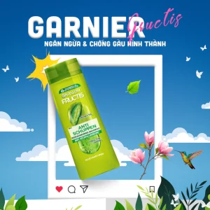 Dầu gội Garnier Fructis Anti Schuppen Đức- 300ml