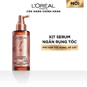 Xịt serum ngăn ngừa & giảm gãy rụng tóc giúp tóc chắc khỏe L'Oreal Paris Full Resist Anti Hairfall 90ml