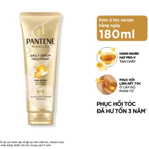 Kem Xả Tóc Serum PANTENE Miracles Phục Hồi Liên Kết Tóc -180ml